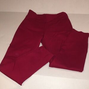 Express Skinny Ankle High Rise Stretchy Red Pants | Size S